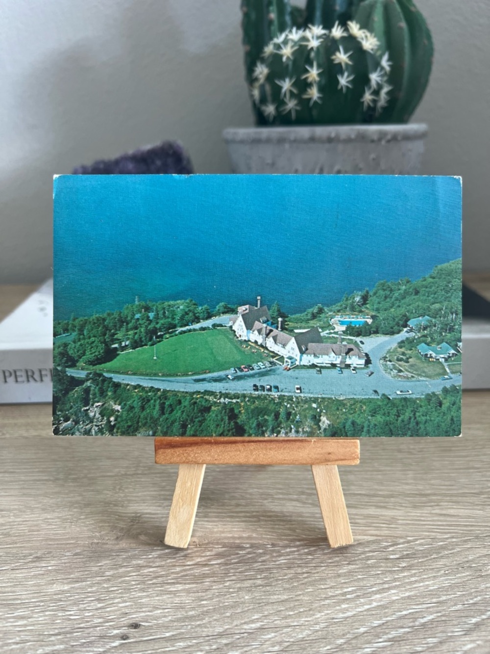 Vintage Keltic Lodge Ingonish Beach Nova Scotia Canada Posted Cabot Postcard